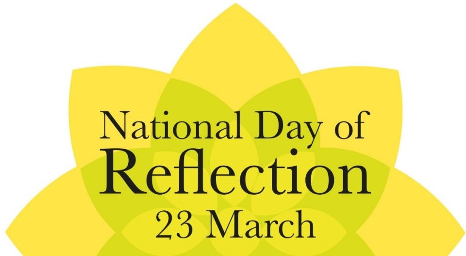 National Day of Reflection 23-3-2021